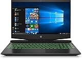 HP Pavilion Gaming 15-dk1003sf Gaming-Laptop 15,6 Zoll FHD IPS schwarz (Intel Core i5, 16 GB RAM, 512 GB SSD, NVIDIA GeForce GTX 1650 Ti, AZERTY, Windows 10)
