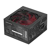 Mars Gaming MPIII550, PC ATX 550W Netzteil, 5 Jahre Garantie, Silent AI-RPM Technologie, 85% Wirkungsgrad, Schwarz