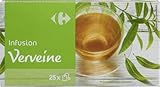 3 x Eisenkraut verveine CARREFOUR CLASSIC' la boite de 25 sachets - 3 x 32,5g Eisenkrauttee aus Frankreich 75 Beutel