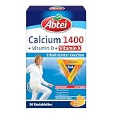 Abtei Calcium 1400 Plus D& KOsteo Vital, 132 g