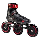K2 Skates Unisex Inline Skates Redline 125, Black - red,...