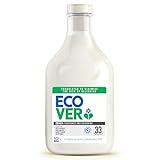 Ecover Zero Sensitive Weichspüler (1 L/33 Waschladungen), Weichspüler ohne Duft mit pflanzenbasierten Inhaltsstoffen, Ecover Weichspüler für weiche Wäsche und leichtes Bügeln