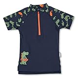 Sterntaler Baby - Jungen Kurzarm-schwimmshirt Wale Rash-Guard-Shirt, Marine, 98-104