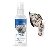 Katzenabwehrspray, Natürlich Effektiv Hundeabwehrspray, Kratzschutz Katze Hund Katzenschreck Anti Katzen Spray für Innen und AuBen-100ml