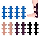 GUTERTOP 10 Stück Kinesiotapes für Fersensehne, Precut Kinesiotapes für Fersensehne, Achillessehne Physio Tape Kinesiotapes Vorgeschnitten Trage Komfort Kinesio Tape Wasserfestes Elastisches