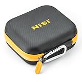 NiSi Caddy II Filtertasche Rundfilter Filter Pouch - Filter Tasche für 8 Zirkulare Filter bis zu Max 95 mm Durchmesser (Versiegeltes wasserdichtes Material mit Haken)