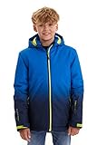 Killtec Jungen Lynge Bys Jckt Funktionsjacke Mit Kapuze Und Schneefang, Royal, 176 EU