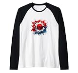 Splash Japan-Flagge Raglan