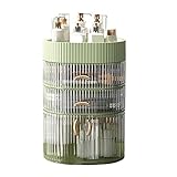 VEXDOSLE Kosmetik-Aufbewahrungsbox, Kommode, Schreibtisch-Kosmetik-Aufbewahrungsbox, transparentes Acrylregal, Schmuck-Organizer, multifunktional, mehrschichtige Schublade, Make-up-Organizer-Box