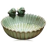 Vogeltränke Winterfest, Vogeltränke Keramik, Rund...