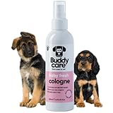 Hundeparfüm Von Buddycare – Duftendes Babyfrisch hunde parfüm – Zart und pudrig duftendes Hunde Cologne – Erfrischt zwischen den Hundewäschen (200 ml, 1 Stück)