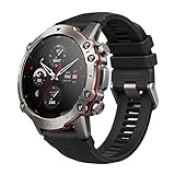 Amazfit Falcon Outdoor Smartwatch mit Dual-Band GPS, Smarter Sportcoach, Trainingsvorlagen, 150 Sportmodi, Saphir-Display, Titangehäuse in Militärqualität, 20 ATM wasserdicht für Herren Damen