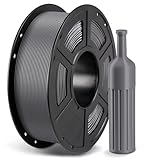 ANYCUBIC PETG Filament 1,75 mm, Maßgenauigkeit +/- 0,02 mm, 3D-Druck-Filament für 3D-Drucker, Vakuumverpackung, Ordentliche Spule, Grau 1KG