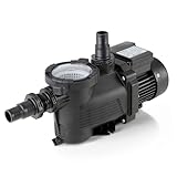 Arebos Schwimmbadpumpe 350W | Filterpumpe mit Vorfilter & 9500 l/h | Poolpumpe für Sandfilteranlage & Filtersystem | leistungsstark & energieeffizient | für Pool Garten & Swimmingpool