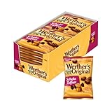 Werther's Original Schoko Toffees – 12 x 180g – Karamelltoffees mit Vollmilchschokolade (30 Prozent) überzogen