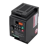 Mini VFD 380V 2.2 kW Frequenzumrichter Wechselrichter Drehstrommotoren Frequenzwandler einphasig/dreiphasig AC, stabile Leistung und einfache Bedienung