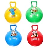 Toyvian 12 STK Sprungball für Kinder Hüpfball für Kinder Übungs-Trainingsball Kinder Gymnastikball Springender hüpfender Ball Springender Spielzeugball Flummi Trichter Kugel handhaben Baby