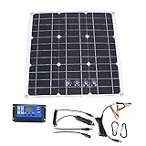 Qweradr 27 Watt 27 W Solarpanel Kit mit LCD Solar Controller 12V RV Boat Off Grid