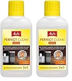 Melitta 202034 Perfect Clean Milchsystem Reiniger | Entfernt einfach und gründlich Milchablagerungen | 250 ml (Packung mit 2)