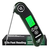 Inkbird RHT-11K Digital Fleischthermometer, K Sensor 0.5s Sofortiges Bratenthermometer Thermometer Küchenthermometer, LCD-Bildschirm Grillthermometer für Kochen, Grillen, Braten, Baby-Ernährung