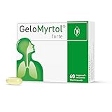 GeloMyrtol forte 60 St., pflanzlicher Schleimlöser bei akuten Atemwegsinfekten mit Husten, Schnupfen und Druckkopfschmerz (Symptome der Sinusitis & Bronchitis), Kapsel