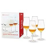 Spiegelau & Nachtmann, 4-teiliges Whiskybecher-Set, Snifter Premium mit gezogenem Stiel, 4460177