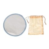 gofidin 5/10/20 Stück Make-up-Entferner-Pads, Schönheits-Tools, waschbar, wiederverwendbar, Gesichtsbehandlung, Bambus-Baumwolle (20 Stück mit einer Tasche)