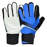 Generisch Torhüterhandschuhe Für Erwachsene, Latex -Fußballfäuwerte, Nicht -Slip Und Starke Grips Fußball -Torwarthandschuhe Für Trainingswettbewerb, Größe 8/9/10