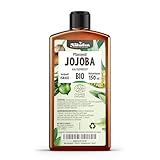 Jojobaöl Bio 150 ml - 100% Bio, Rein, Natürlich & Kaltgepresst, Haare und Nägel, Gesichtsöl und Körperöl, Vegan & Hexanfrei
