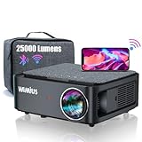 Beamer, Full HD 1080P 25000 Lumen Beamer 5G WiFi Bluetooth...