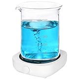 QWORK® USB-betriebener Magnetrührer, mit einstellbarer Geschwindigkeit von 2000 U/min, 1000 ml Fassungsvermögen, ideal für Labor und Heimbrauen