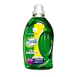 PUROX UNIVERSAL Flüssigwaschmittel (33 Waschladungen) – Gel für alle Textilien, entfernt Flecken, vollständig ausspülbar, umweltfreundlich, schützt vor Kalkablagerungen, 1 l