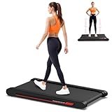 Sperax 3-in-1 Vibration für Laufband für Zuhause mit App Bluetooth 0.3-6km/h den Heim - und Walking Vibration Pad Bürogebrauch und Fernbedienung - Vibration für Zuhause und Büro (Rot)