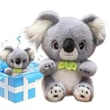 Dtaigou Kuschelkoala | Sanfte Puppen Spielzeug - Kuschelige Puppen Für Kinder Reise Auto Sitz Zuhause Kinderzimmer Wohnzimmer Spielzimmer