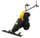 Texas Profi Benzin Balkenmäher CB8700 159ccm Wiesenmäher Hochgrasmäher Rasenmäher mit Antrieb Radantrieb | Schnittbreite 870 mm | 4-Takt Motor | 3,4 PS | für gewerbliche Nutzung geeignet