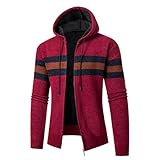 Generisch Herren Skijacke Atmungsaktiv Warm Gefüttert Winterjacke mit Abnehmbarer Kapuze Snowboardjacke Wasserdicht Outdoorjacke Herren-Jacken Winterjacken Herren