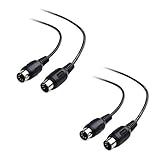 Cable Matters 2er-Pack 5-poliges DIN MIDI Kabel 1,8m, 5-poliges MIDI Kabel - 1,8 Meter