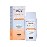 ISDIN Fusion Fluid LSF 50+ 50 ml | Sonnencreme für das Gesicht | Geeignet für alle Hauttypen