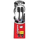 Colgate 360° Black, Zahnbürste medium, 2 Stück