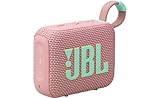 JBL Go 4 - Pink – Tragbare Bluetooth-Lautsprecher-Box mit JBL Pro Sound, tiefem Bass und Playtime-Boost-Funktion – Wasserfest und staubfest – 7 h Laufzeit