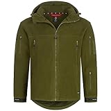 Höhenhorn 38L15+ZWL4 Biferten Herren Militär Fleecejacke Grün Gr. XXL