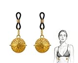 Nippelklemmen für Frauen，2 Stück Körperklemme mit Bell，Nippelringe，Fetish，Verstellbare Sexy Nippelklemmen，Brustwarzen，Nipple Clamps，SM Sexspielzeug，Einstellbare Nippel Klemmen，Brust Stimulation