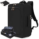 G-FAVOR Handgepäck Rucksack mit 4 Packwürfeln, 40L Reiserucksack Herren Damen Business Rucksack Laptop Rucksack für 17 Zoll Laptop, Flug Genehmigt Daypack für Reisen Weekender