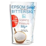 bleu & marine Bretania - Bittersalz Epsom Salz Baden 500g | Natürliches, Magnesiumreiches Mineral | Verbessert Gesundheit & Entspannung | Ideal für Fuß- und Vollbäder, Mehrfarbig