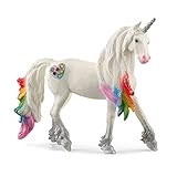 schleich 70725 Regenbogeneinhorn, Hengst, für Kinder ab...