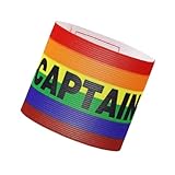 Generisch Fußball Kapitänsbinden - Farbige Armband Für Erwachsene Fußball Kapitän - Atmungsaktives Führungsarmband Für Erwachsene Spieler Training Wettkampf Team