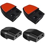 4 Stück Auto Hirsch Warnung Pfeifen...