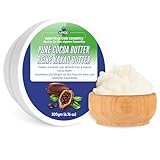Myoc Kakaobutter – Kosmetikqualität | Natürliche Hartbutter für Hautpflege, Haarpflege, Lippenbalsam und DIY-Formulierungen | Für Cremes, Riegel und Körperbutter – 200 g / 7,05 oz