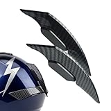 Aufkleber Für Motorradhelme - Klebebilder Für Fahrrad- Und Sporthelme - Dekorative Aufkleber Für Radfahrerhelme - Geeignet für tägliches Pendeln, Rennsport, Motorrad, Roller und Geländemotorrad