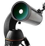 Professionelles Astronomisches Teleskop für Erwachsene - 10000x hohe Vergrößerung, 5000mm HD Deep Space Viewing mit Stativ & Telefonadapter